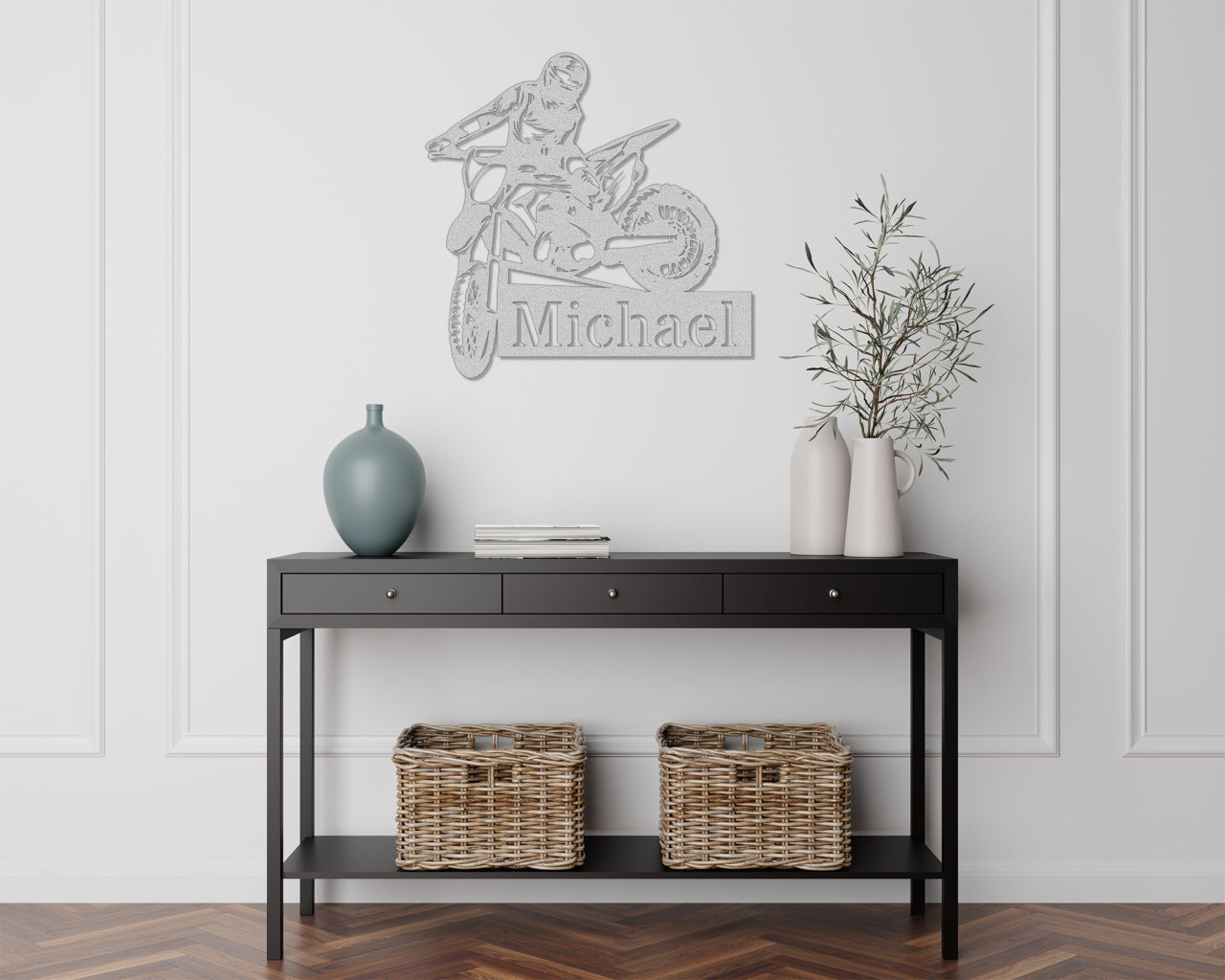 Custom Metal Biker Sign